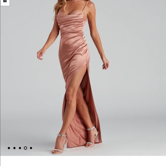 Wedding Guest or Bridesmaid dress - sexy thigh split - all eyes will be on you! - Picture 4 of 6